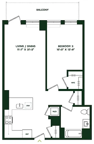 Floor plan A9W