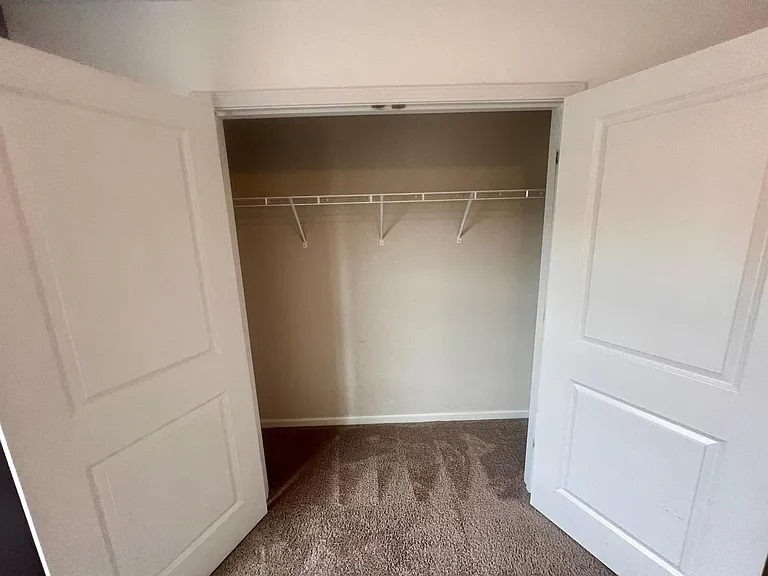 Huge closet in both bedrooms
