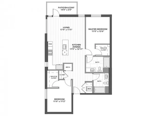 Floor plan C6