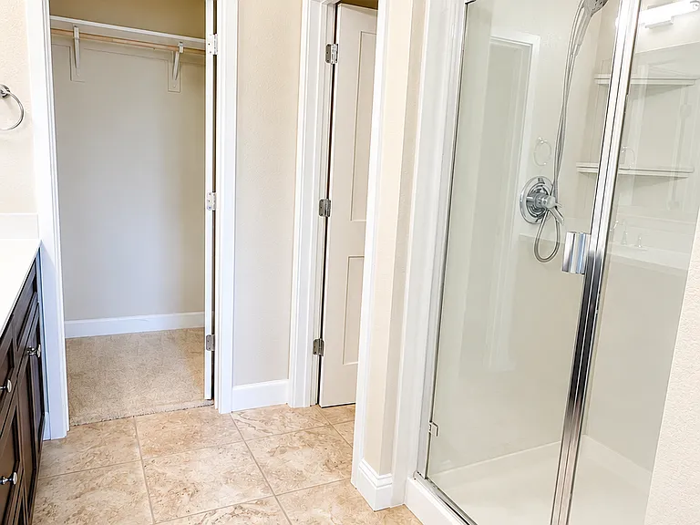 3rd Floor: Master Bath with Standing shower