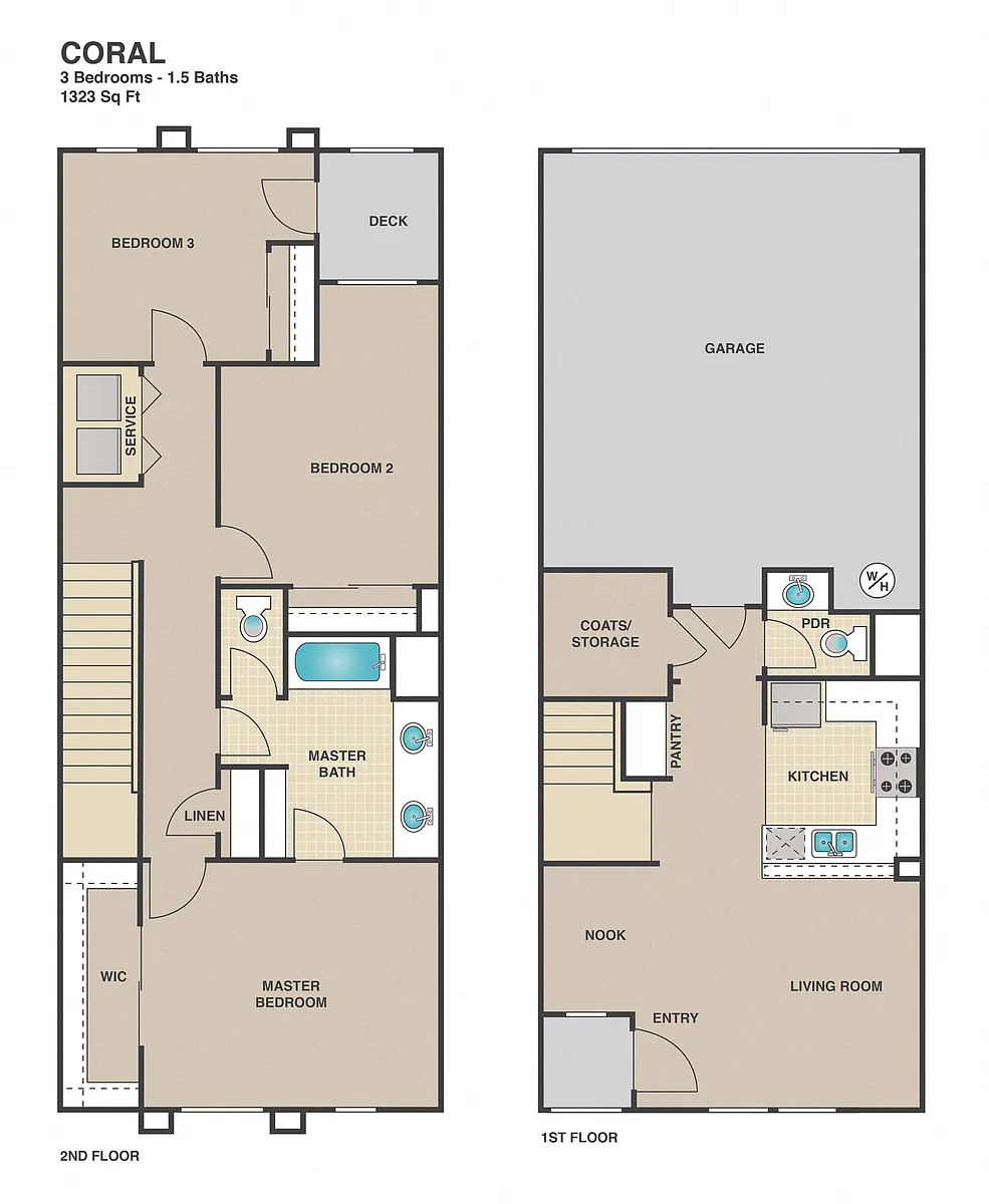 Floor plan Coral