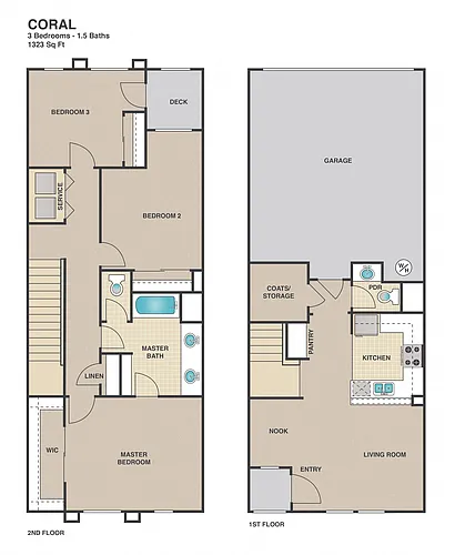 Floor plan Coral