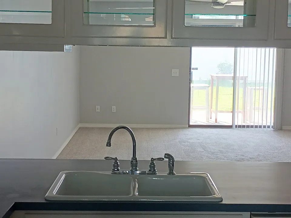 Kitchen Looking Into Living Room