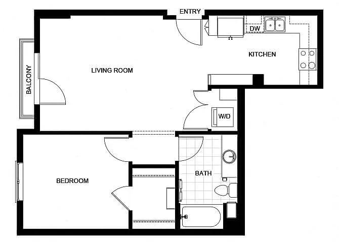 Floor plan A02