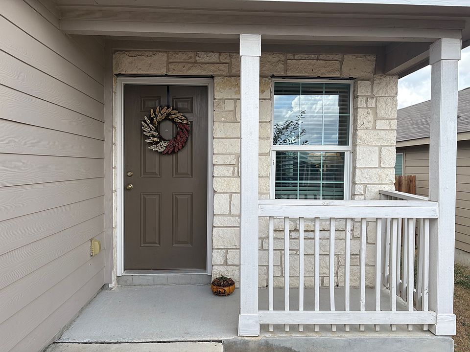 Front door and porch