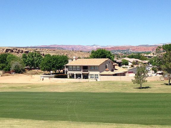 Patio looking across fairway
