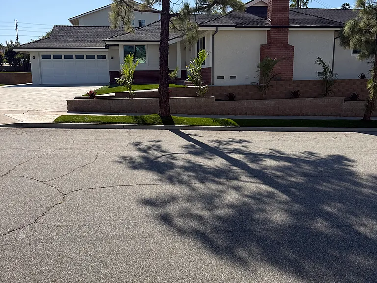 Side of house