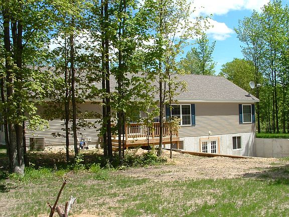 Rear of house