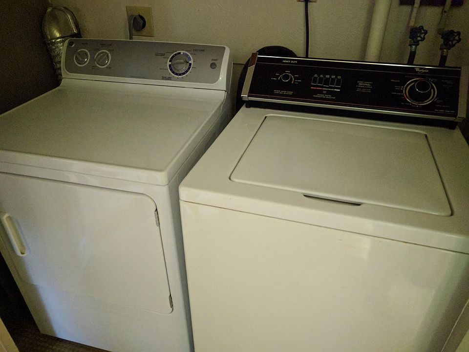 Included full size washer/dryer