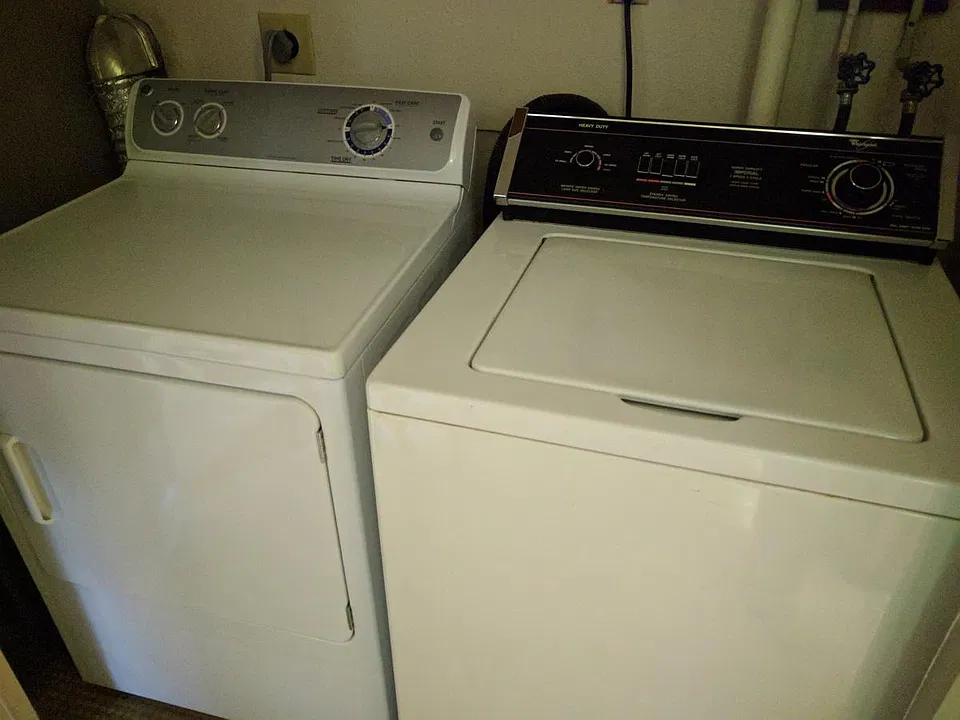 Included full size washer/dryer