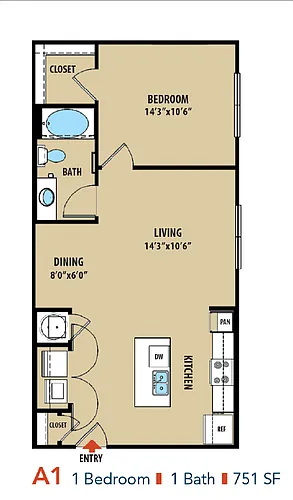 Floor plan A1