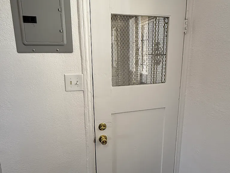 Rear Entrance and Newly Installed Electric
