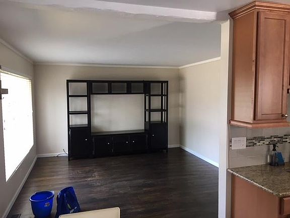 Entertainment center not included