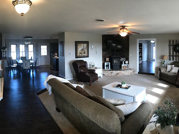 view from inside front door