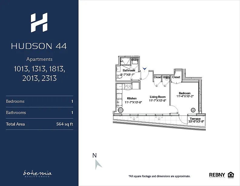 Floor plan F6 Terrace