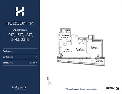 Floor plan F6 Terrace