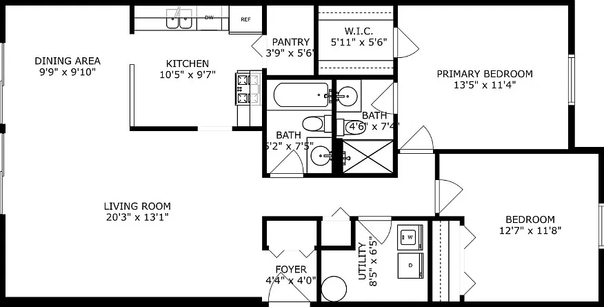 2 bed, 1150 sqft, $2,500 — Photo 3