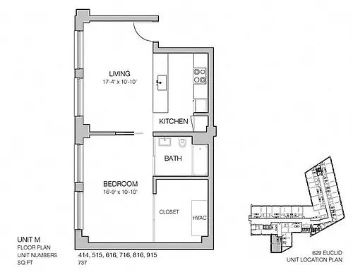 Floor plan L1-737