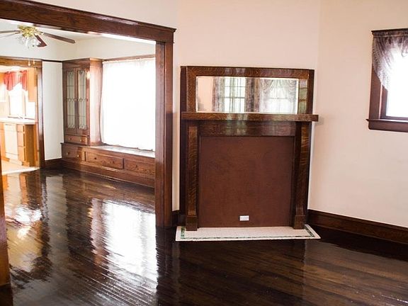 Living room looking into dining room