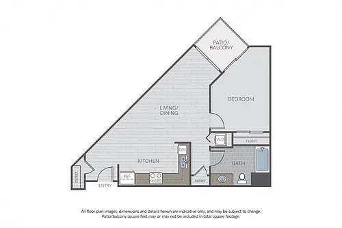 Floor plan Plan 1B