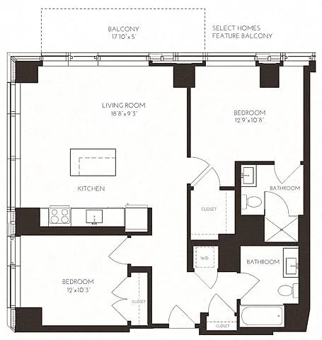 Floor plan VI2H1