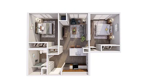Floor plan 2C