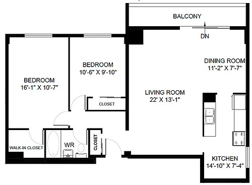 Floor plan 1010