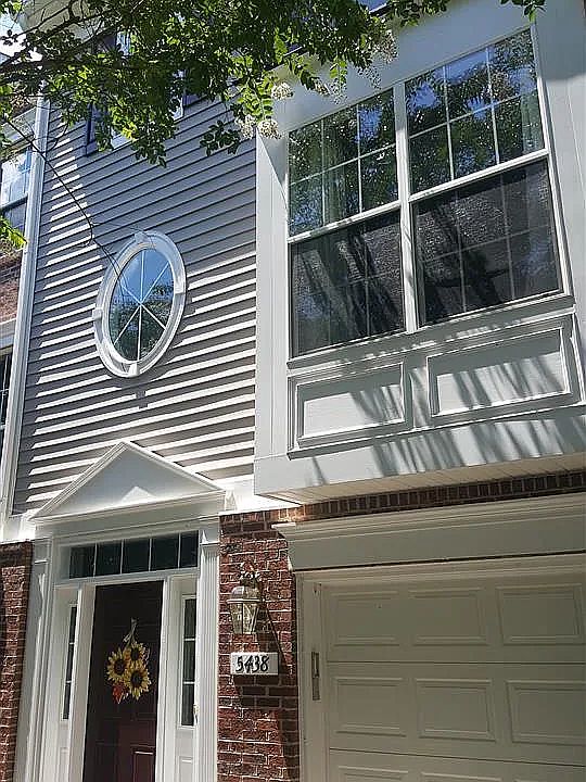 Front entrance and 1 car garage
