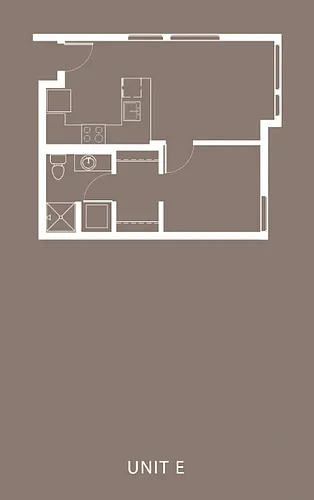 Floor plan 1 Bed B