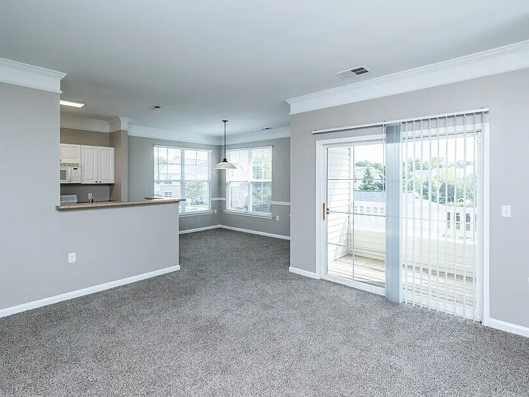 Two bed open floor plan