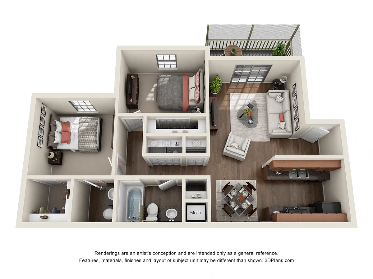 Floor plan The Atlantic