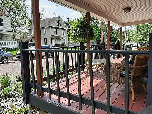 Large covered porch.