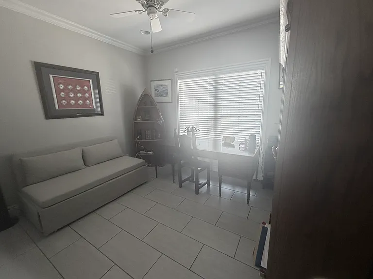 Office with pull out sofa bed