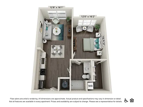 Floor plan 1B
