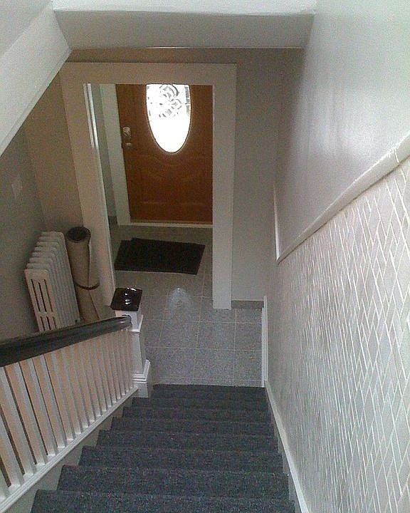 new foyer with granite floor