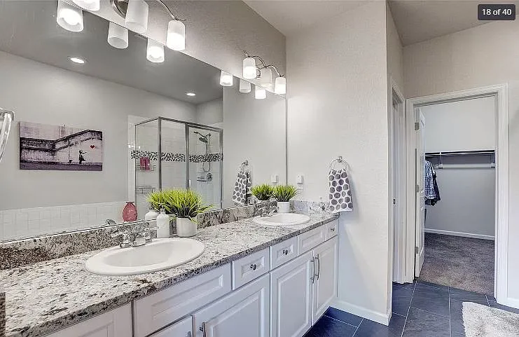 Master bathroom