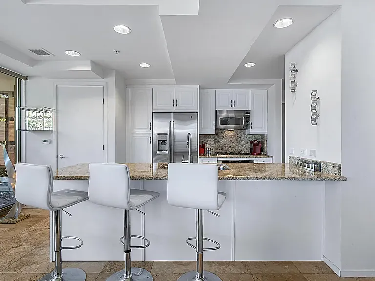 Fully stocked kitchen
