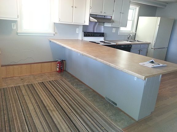 kitchen wide counter for stools