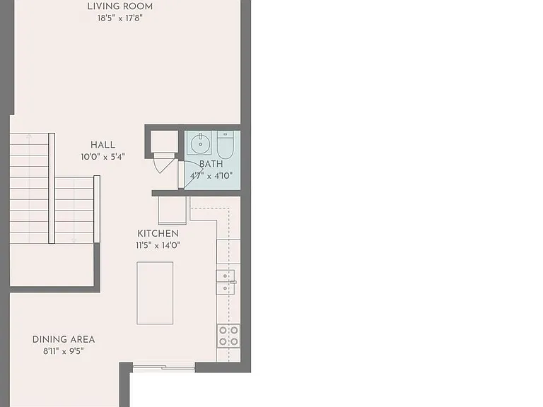 First level floor-map.