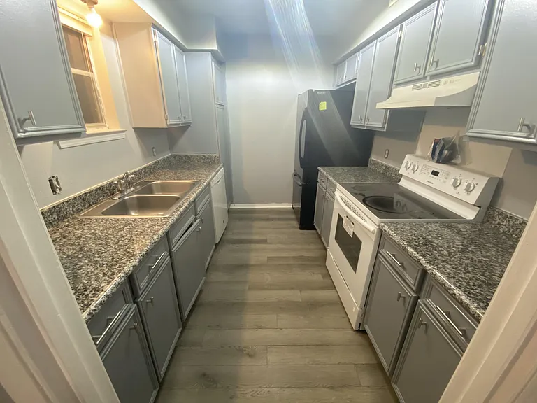 Kitchen with all new appliances and granite countertop