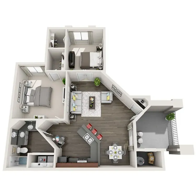 Floor plan B1