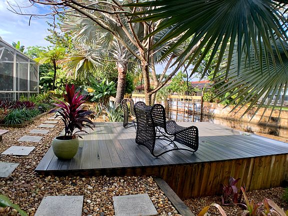 Dock overlooking the canal