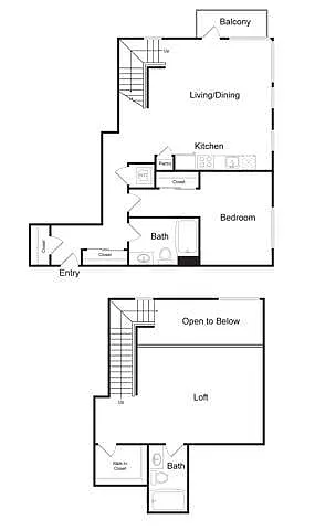 Floor plan B8