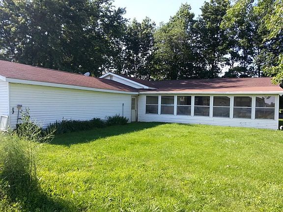 Back of garage and house