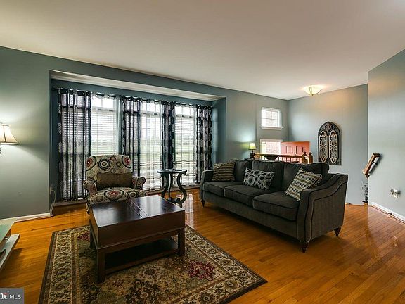 Entryway and Living Room