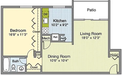 Floor plan Sevana - Large