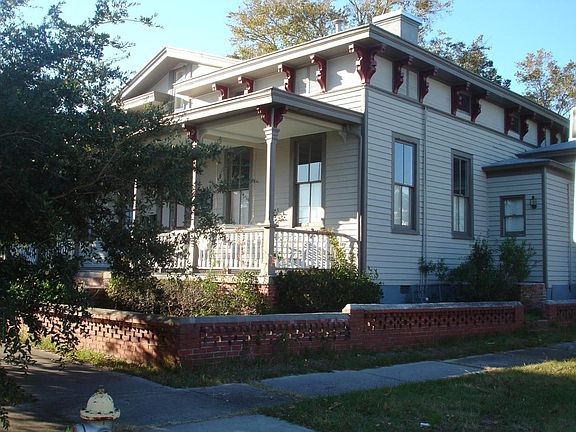 Outside corner of Chestnut and McRae