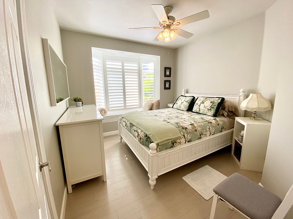 Private Bedroom with large bay window for good natural sunlight.