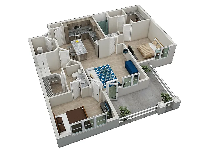 Floor plan Windjammer