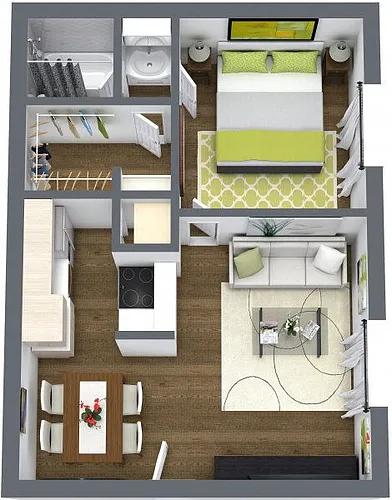 Floor plan A2 Traditional